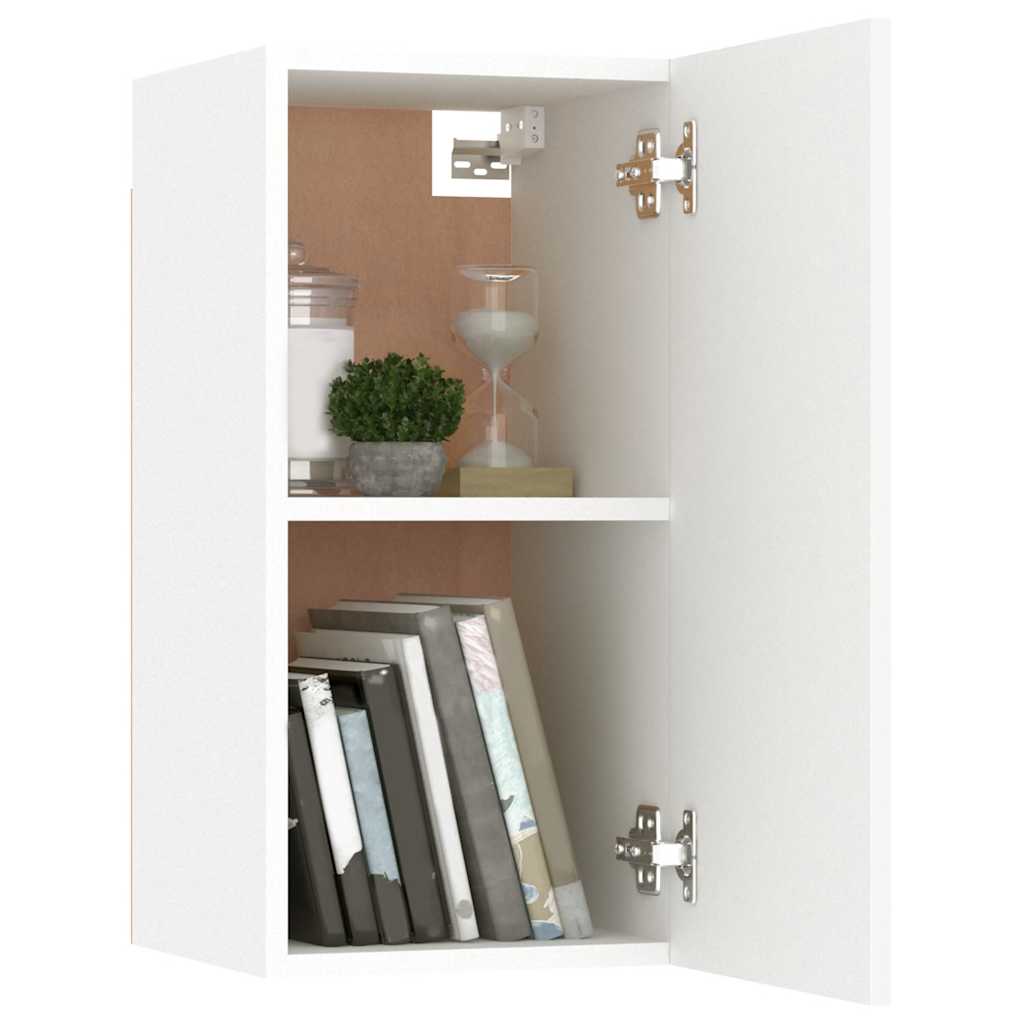 vidaXL Ensemble de 7 meubles TV blanc en bois d'ingénierie