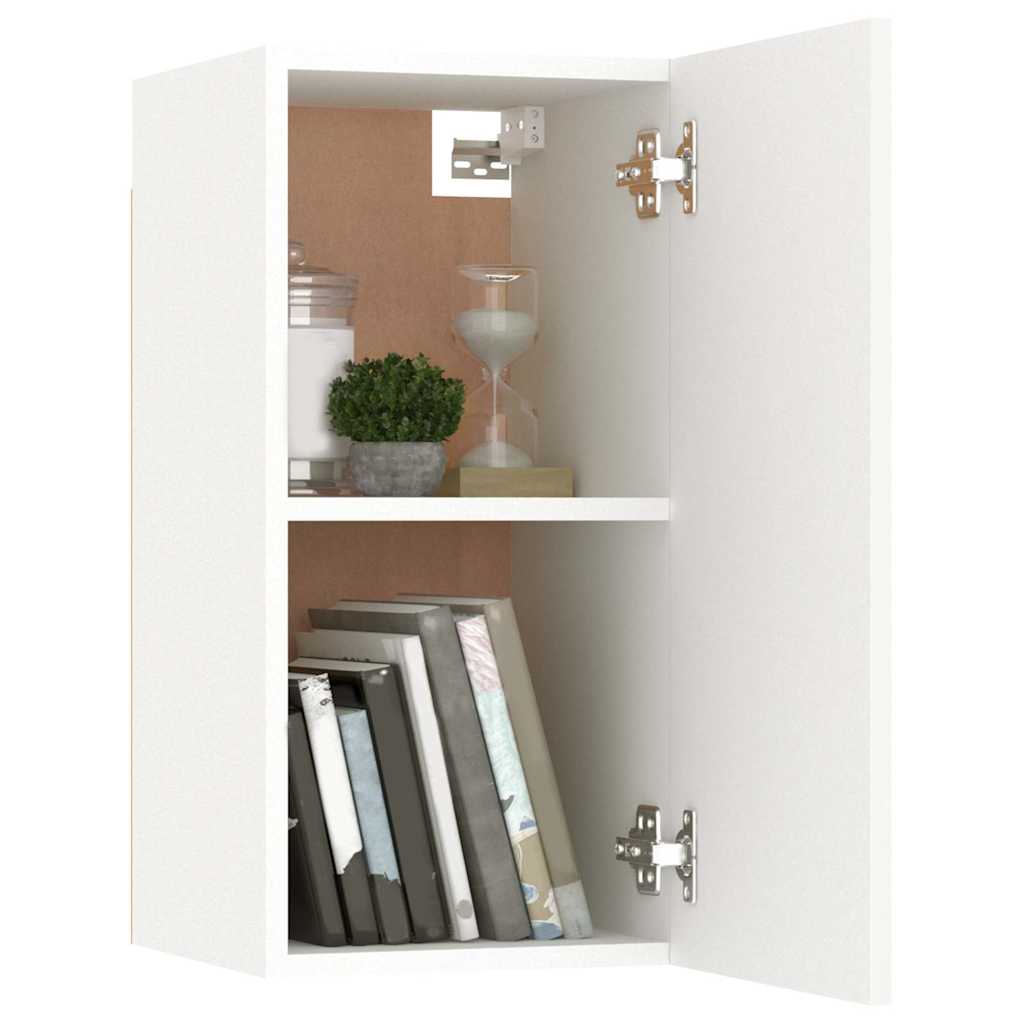 vidaXL Ensemble de 7 meubles TV blanc en bois d'ingénierie