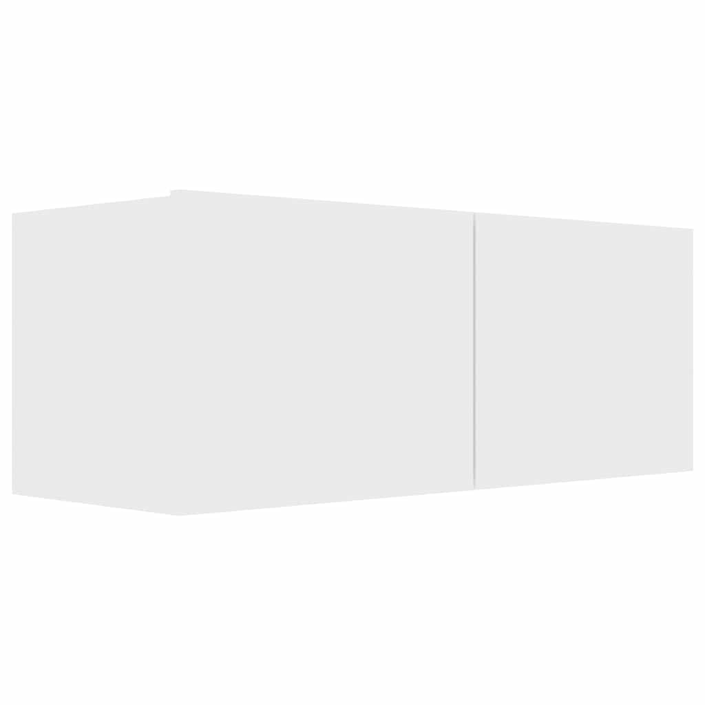 vidaXL Ensemble de 7 meubles TV blanc en bois d'ingénierie