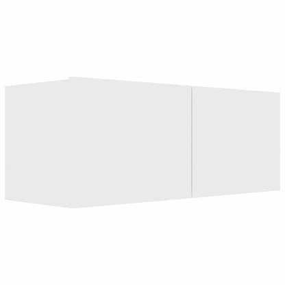vidaXL Ensemble de 7 meubles TV blanc en bois d'ingénierie