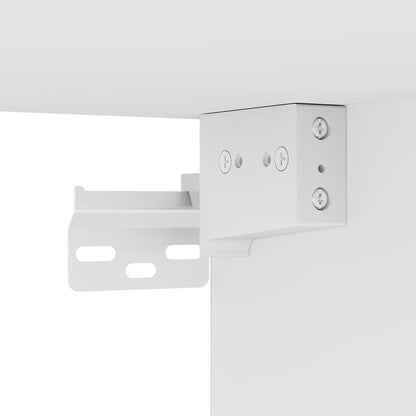 vidaXL Ensemble de meubles TV 6 pcs Blanc Bois d'ingénierie