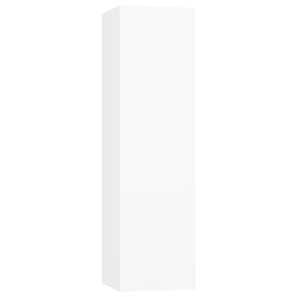 Ensemble de 5 meubles TV vidaXL blanc en bois d'ingénierie