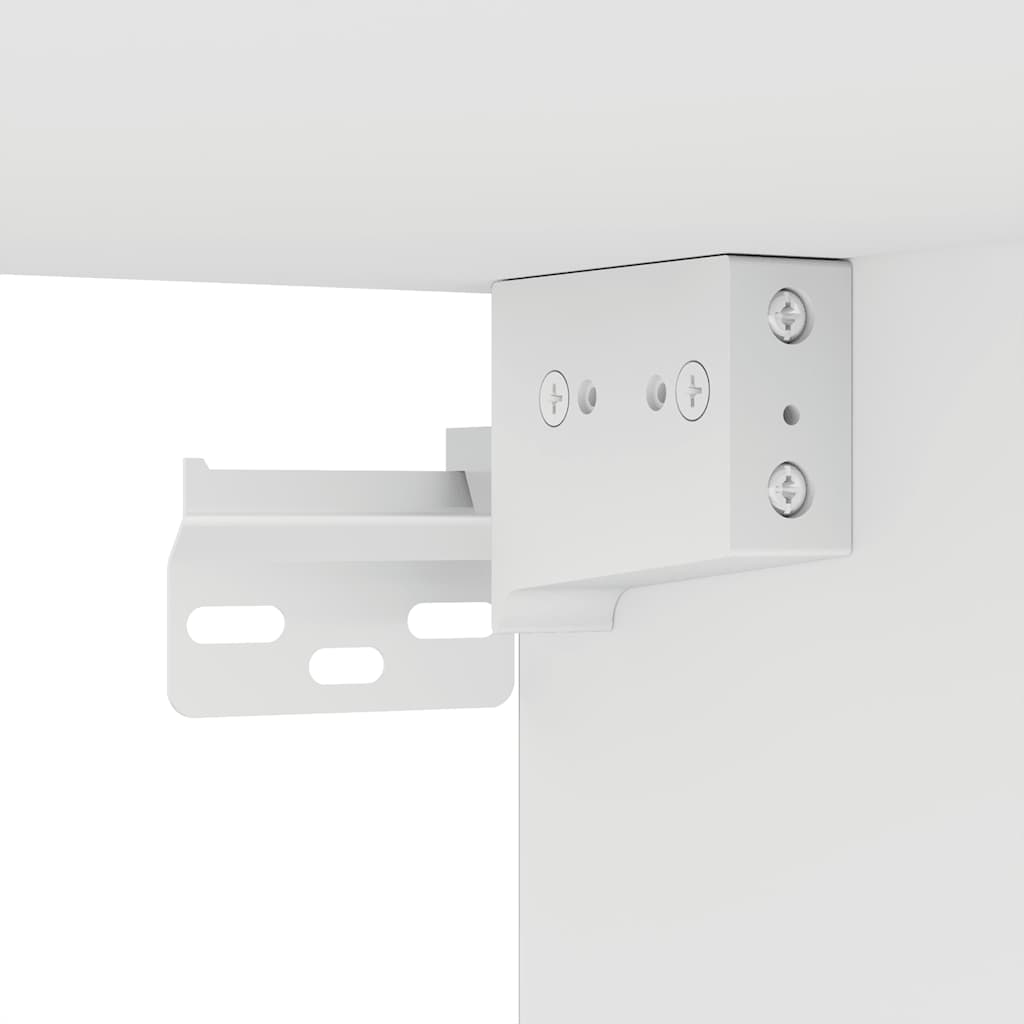 vidaXL Meuble TV 6 pièces blanc en bois d'ingénierie