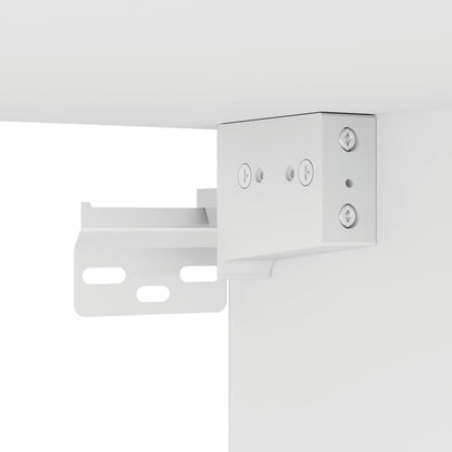 vidaXL Meuble TV 6 pièces blanc en bois d'ingénierie