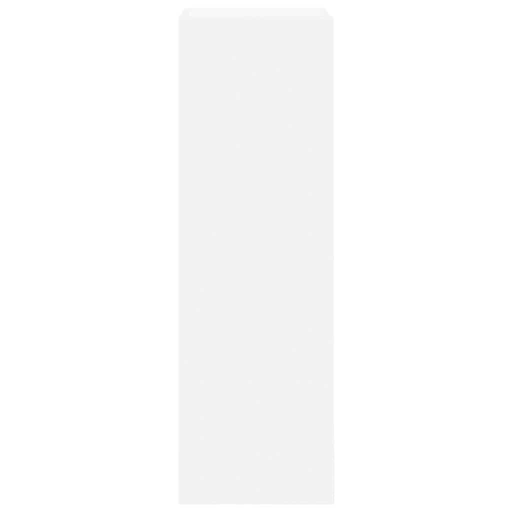 vidaXL Meuble TV 6 pièces blanc en bois d'ingénierie