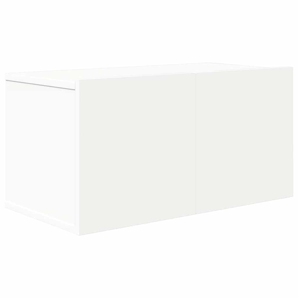 vidaXL Meuble TV 8 pcs blanc bois d'ingénierie