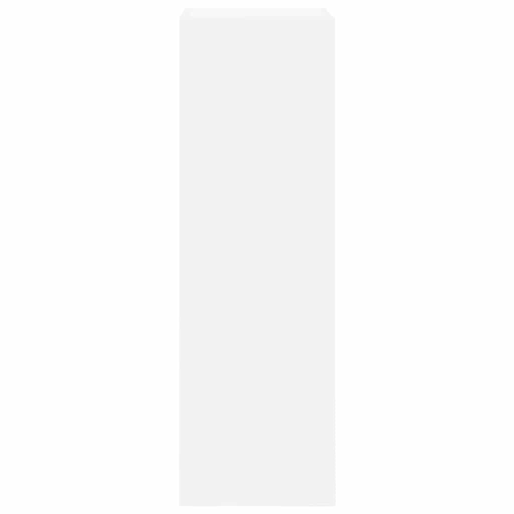 vidaXL Meuble TV, 8 pcs, Blanc, Bois d'ingénierie