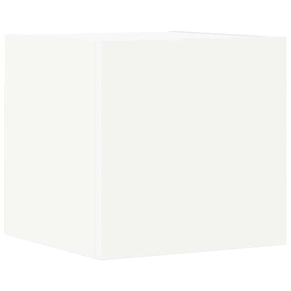 vidaXL Meuble TV 10 pièces Blanc Bois d'ingénierie