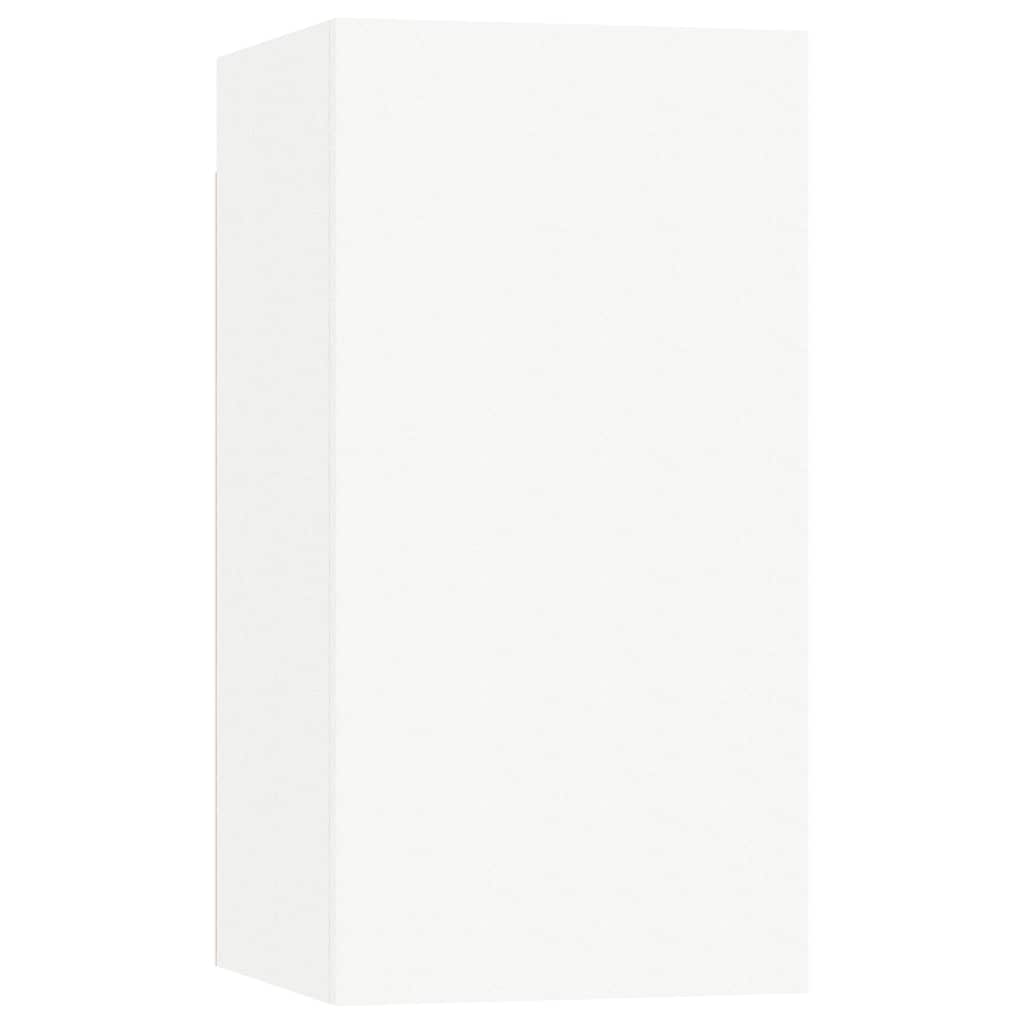 vidaXL Ensemble de 7 meubles TV blanc en bois d'ingénierie