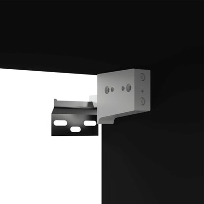 vidaXL Meubles TV 4 pcs Noir 100x30x30 cm Aggloméré