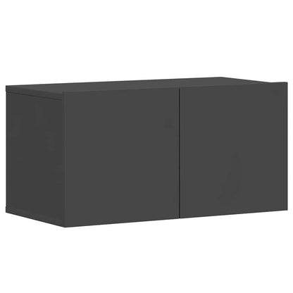 vidaXL Meuble TV 5 pcs Aggloméré Gris