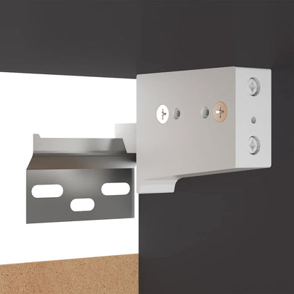 vidaXL Ensemble de 7 meubles TV Gris Bois d'ingénierie