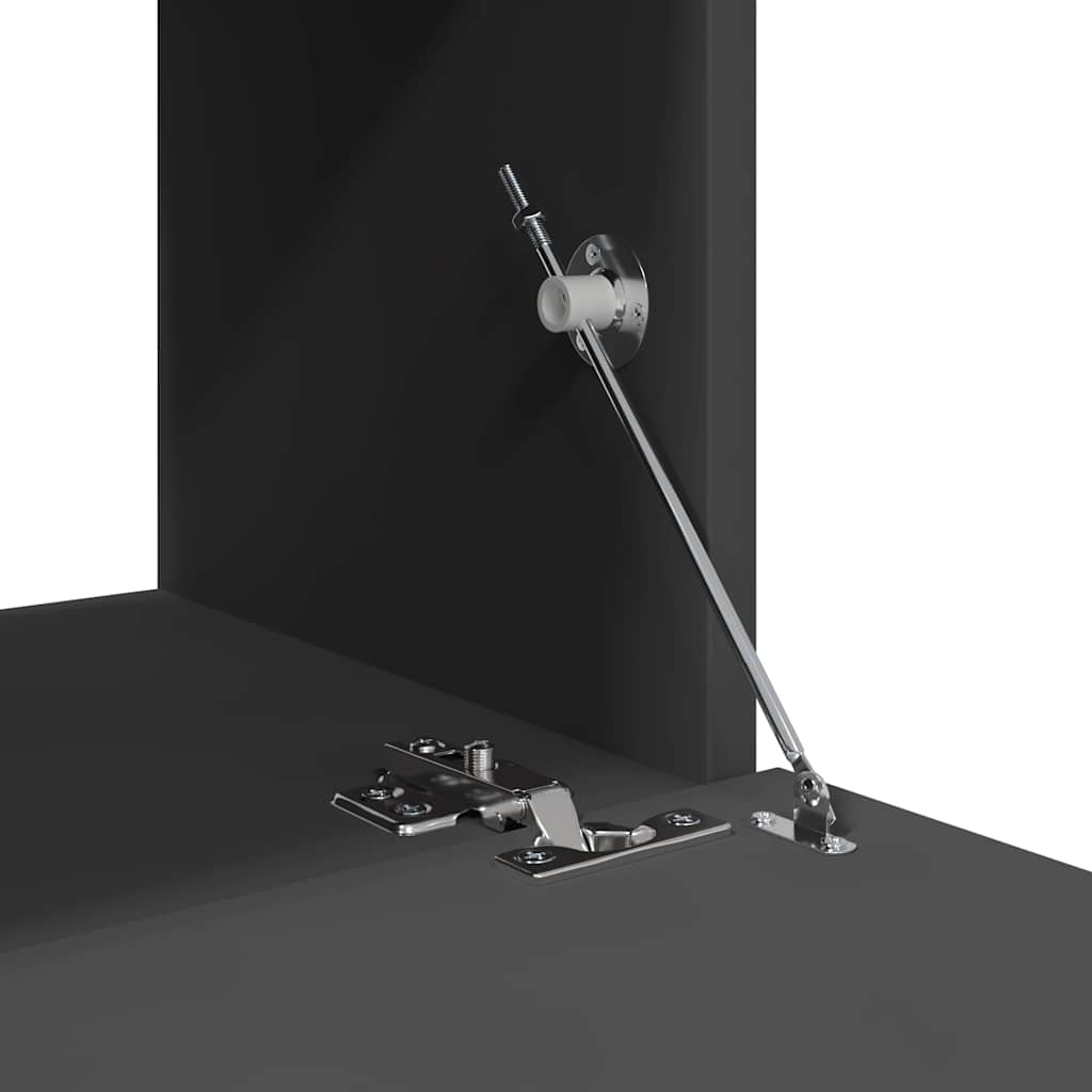 vidaXL Ensemble de meubles TV 6 pcs Gris Bois d'ingénierie