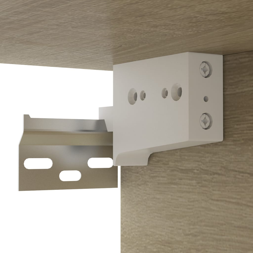vidaXL Meubles TV 4 pcs Chêne Sonoma 60x30x30 cm Bois d'ingénierie