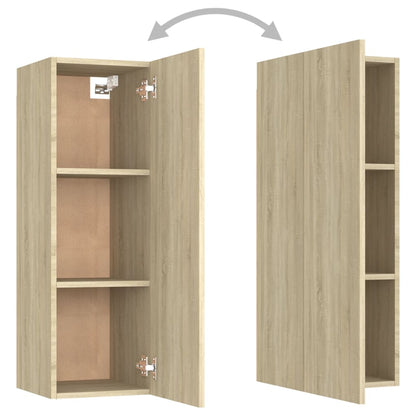 vidaXL Meuble TV 5 pièces Bois d'ingénierie Chêne Sonoma