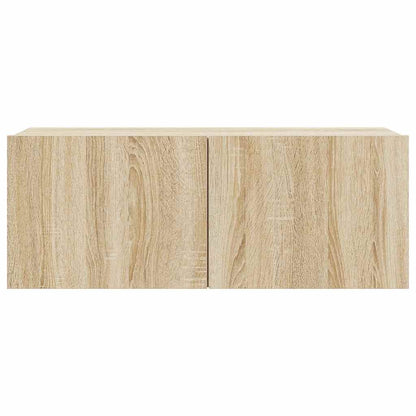 vidaXL Ensemble de 8 meubles TV Chêne Sonoma Bois d'ingénierie