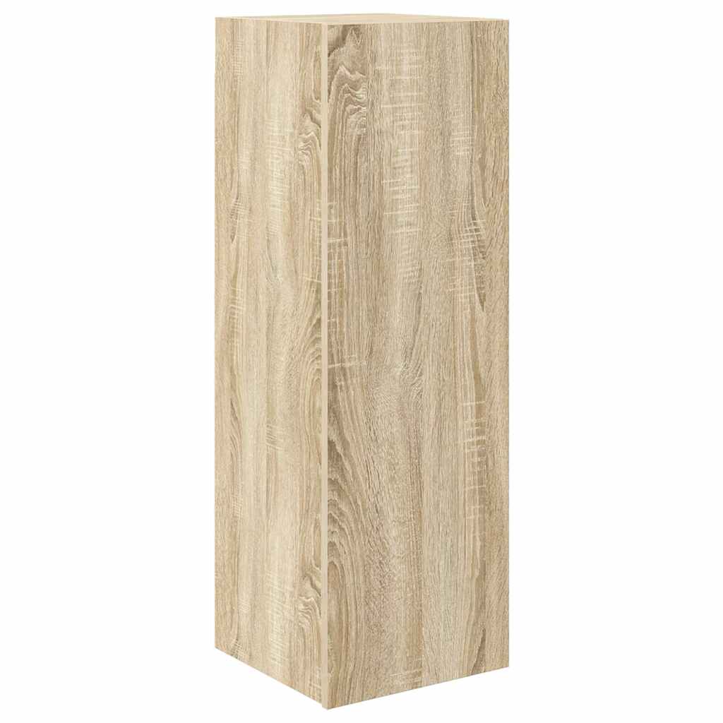 vidaXL Meuble TV, 10 pcs, chêne sonoma, aggloméré