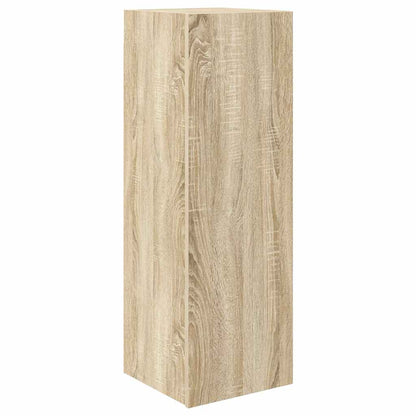 vidaXL Meuble TV, 10 pcs, chêne sonoma, aggloméré