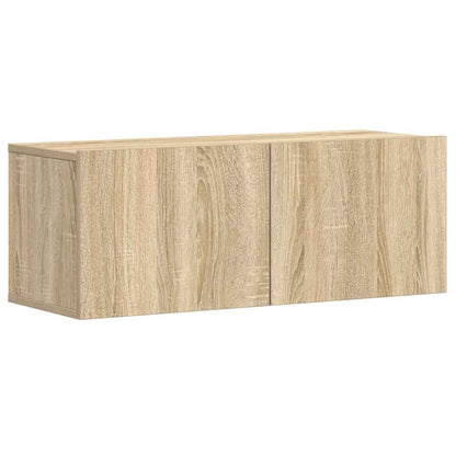 vidaXL Meuble TV 5 pièces Bois d'ingénierie Chêne Sonoma