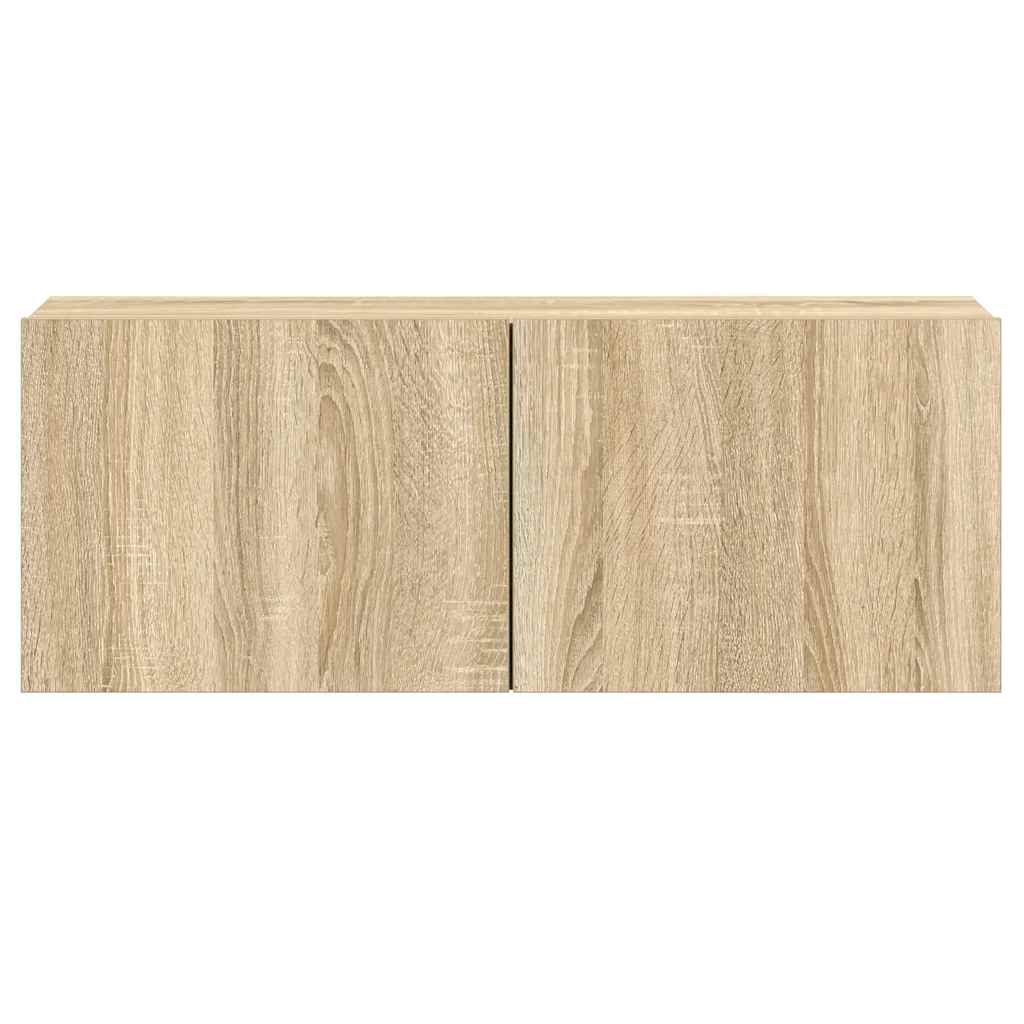 vidaXL Meuble TV 5 pièces Bois d'ingénierie Chêne Sonoma