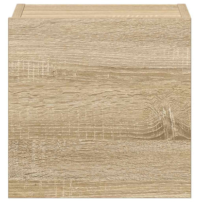 vidaXL Meuble TV 5 pièces Bois d'ingénierie Chêne Sonoma