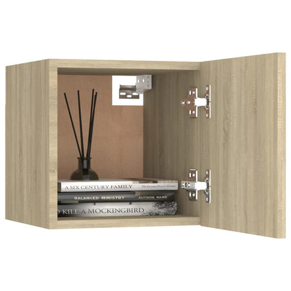 vidaXL Meuble TV 6 pièces Aggloméré Chêne Sonoma
