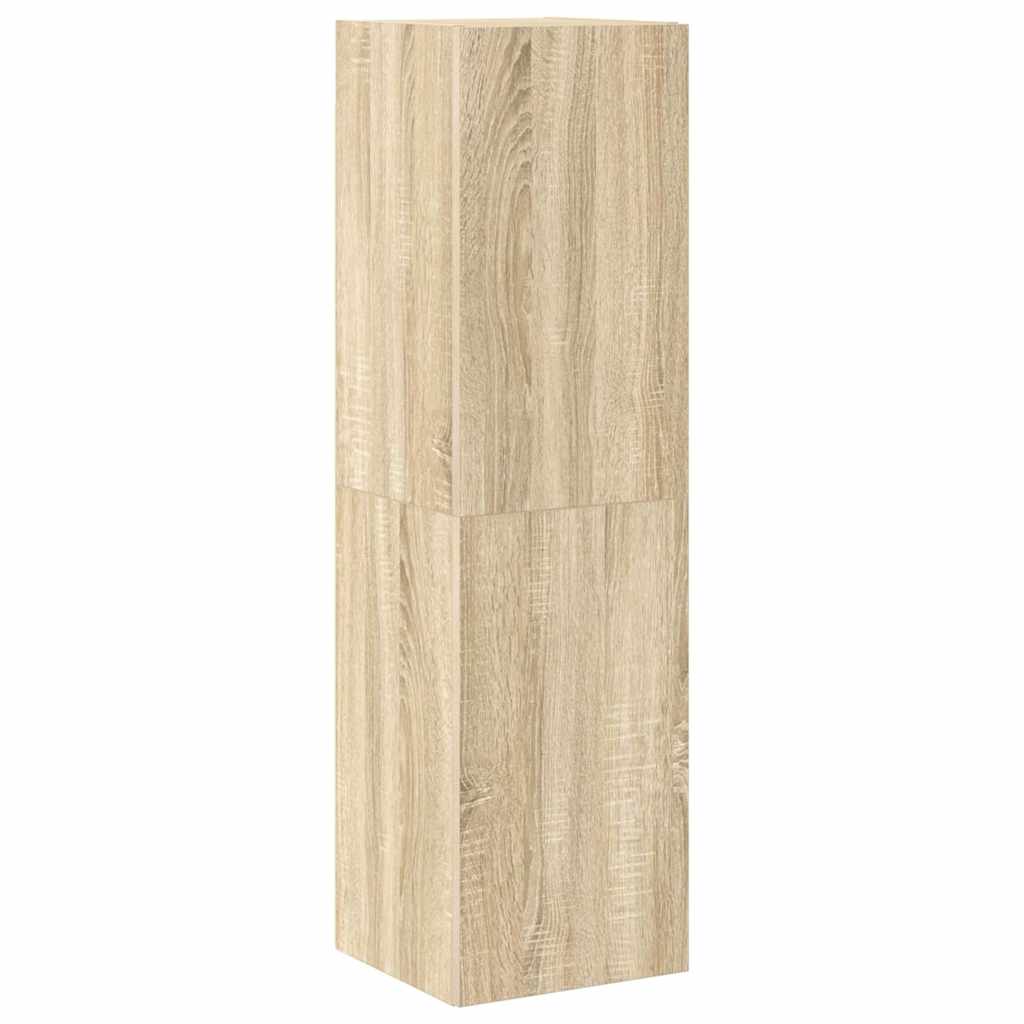 vidaXL Meuble TV 4 pcs Aggloméré Chêne Sonoma