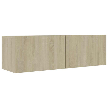 vidaXL Ensemble de 8 meubles TV Chêne Sonoma Bois d'ingénierie