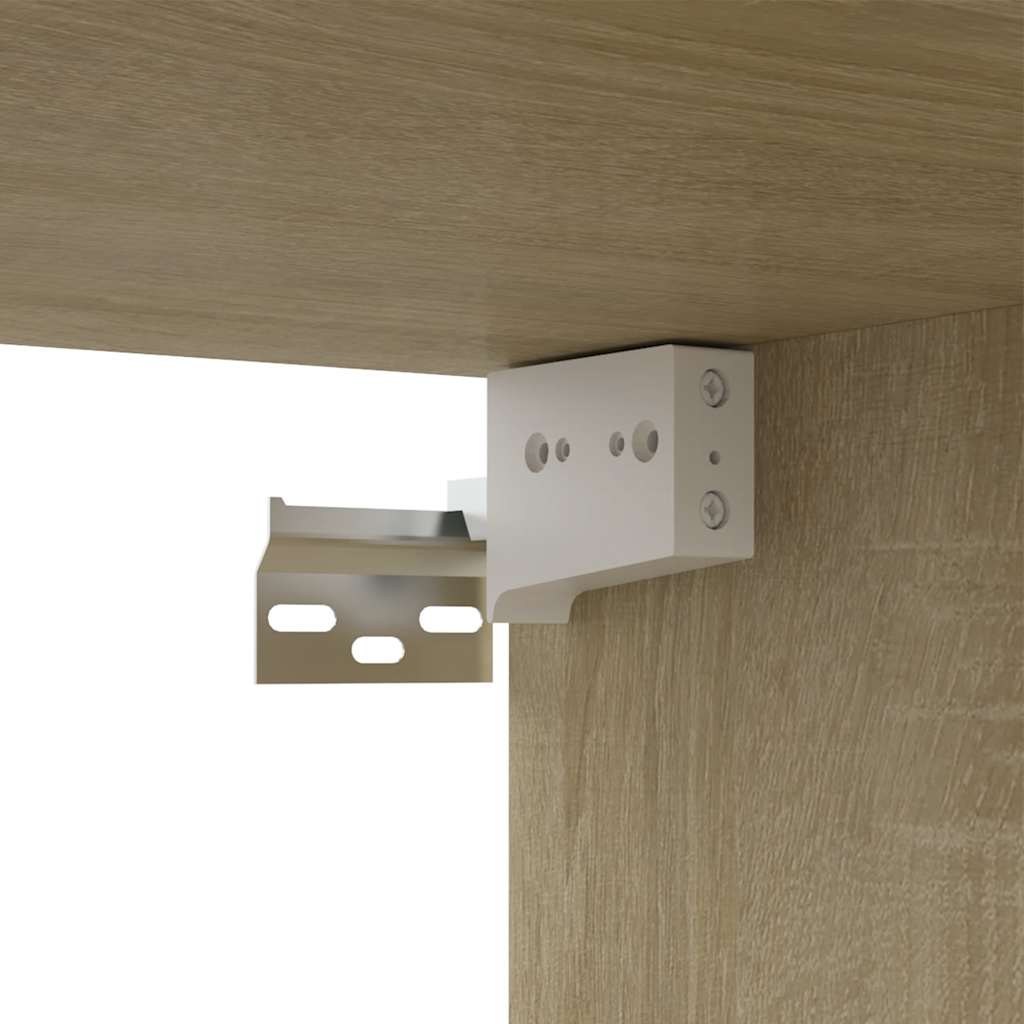 vidaXL Ensemble de 8 meubles TV Chêne Sonoma Bois d'ingénierie