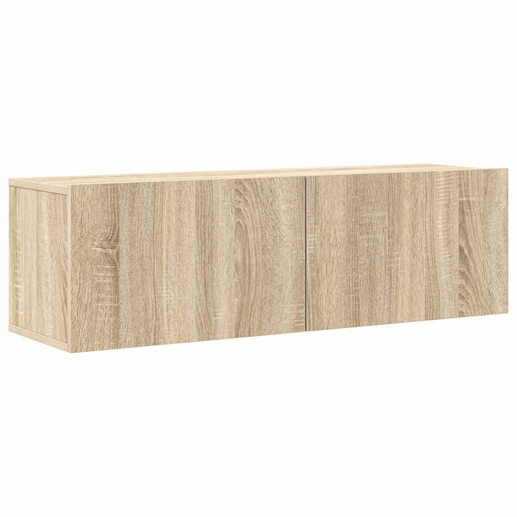 vidaXL Meuble TV 6 pièces Aggloméré Chêne Sonoma