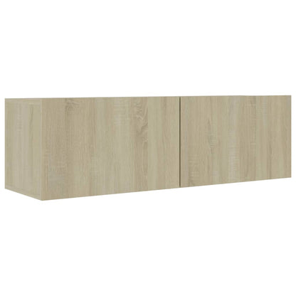 vidaXL Meuble TV 5 pièces Bois d'ingénierie Chêne Sonoma