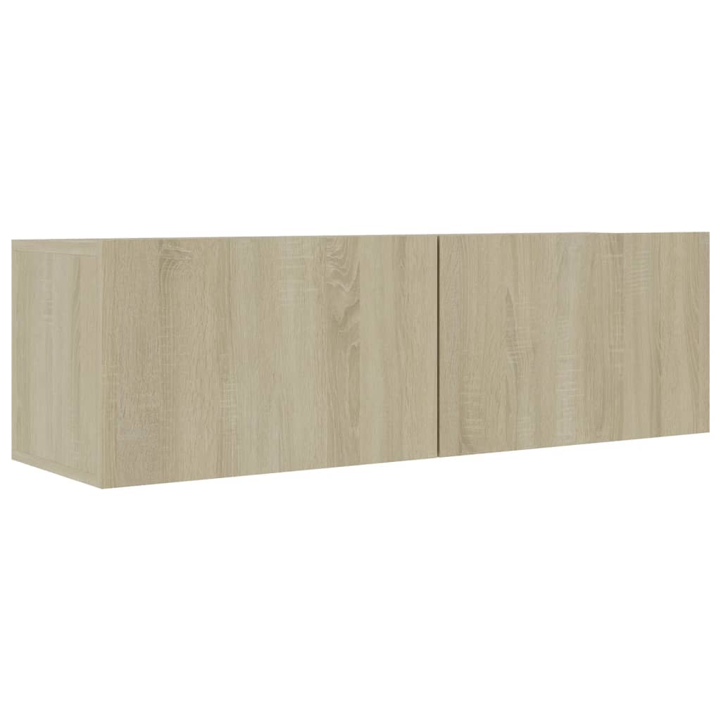 vidaXL Meuble TV 5 pièces Bois d'ingénierie Chêne Sonoma