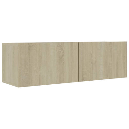 vidaXL Meuble TV 5 pièces Bois d'ingénierie Chêne Sonoma