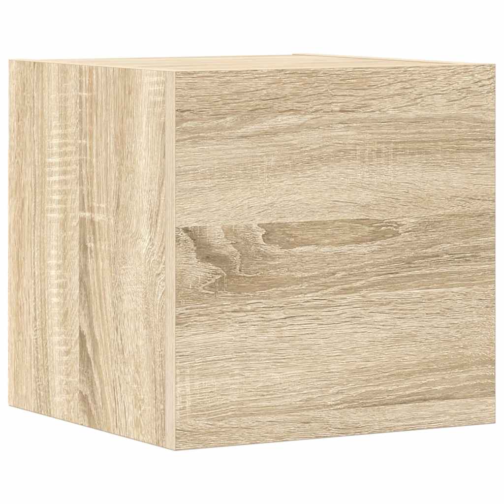 vidaXL Ensemble de 8 meubles TV Chêne Sonoma Bois d'ingénierie