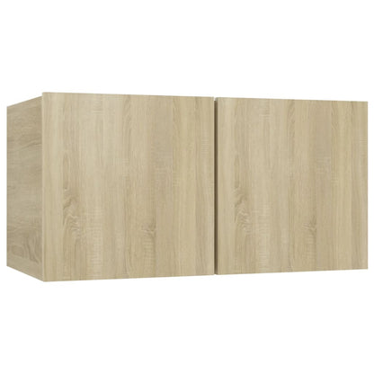 vidaXL Ensemble de meubles TV 7 pcs Bois d'ingénierie chêne sonoma