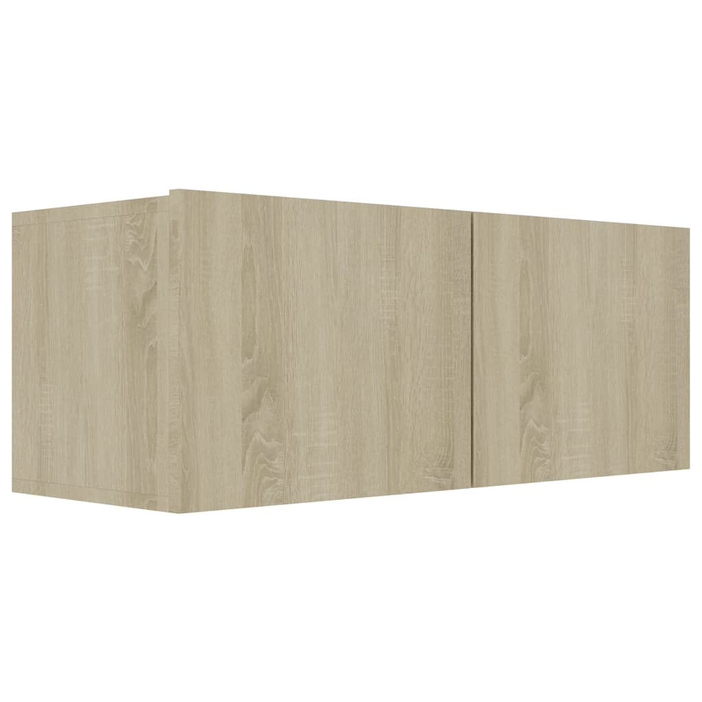vidaXL Ensemble de meubles TV 7 pcs Bois d'ingénierie chêne sonoma