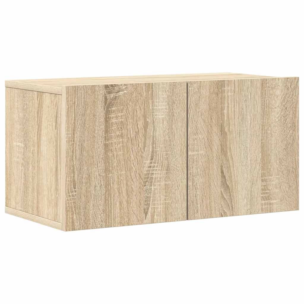 vidaXL Ensemble de 8 meubles TV Chêne Sonoma Bois d'ingénierie