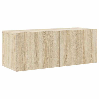 vidaXL Ensemble de 8 meubles TV Chêne Sonoma Bois d'ingénierie