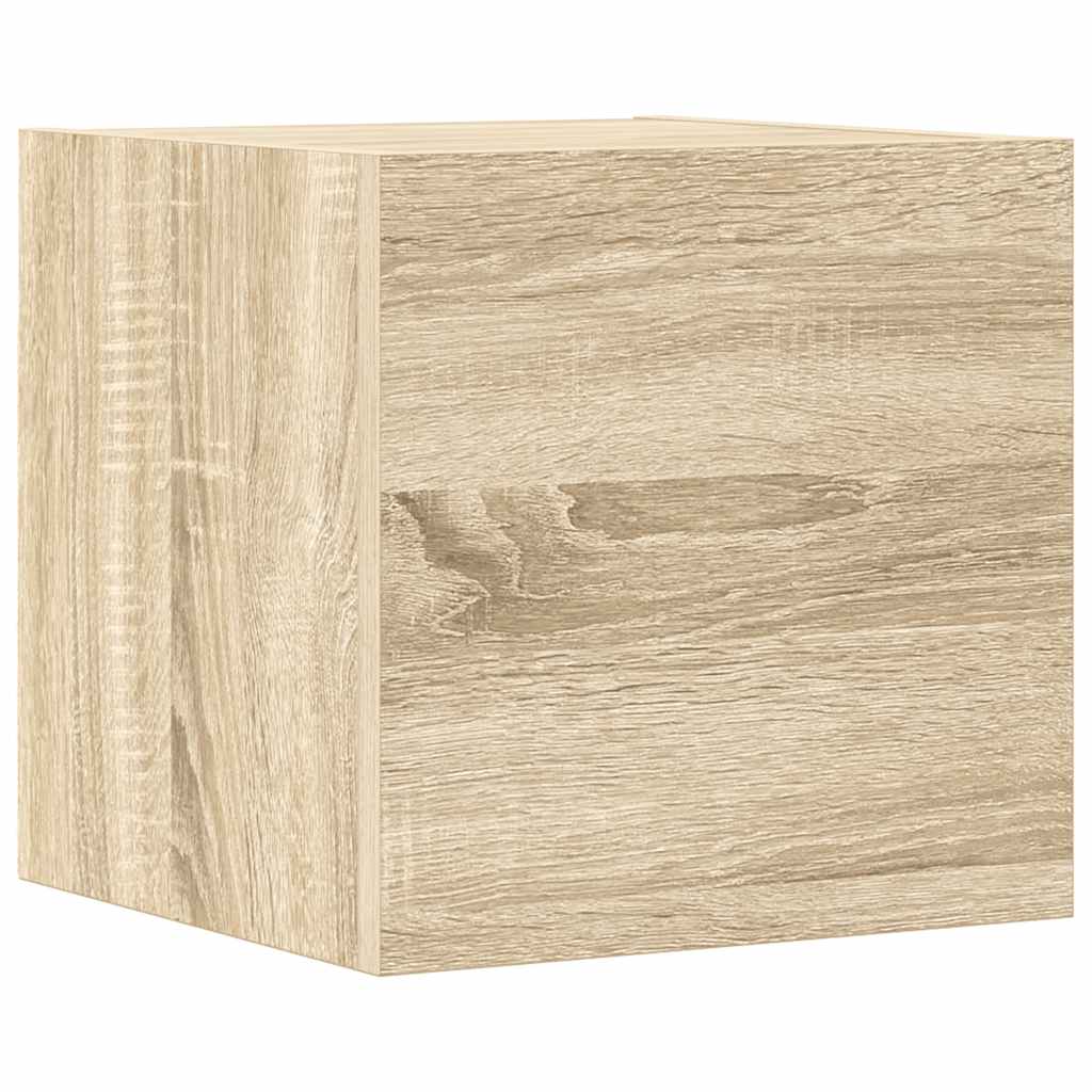 vidaXL Ensemble de 8 meubles TV Chêne Sonoma Bois d'ingénierie