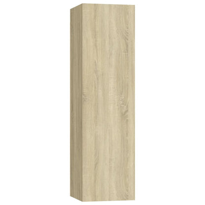 vidaXL Meubles TV 4 pcs Chêne Sonoma 30,5x30x110 cm Bois d'ingénierie