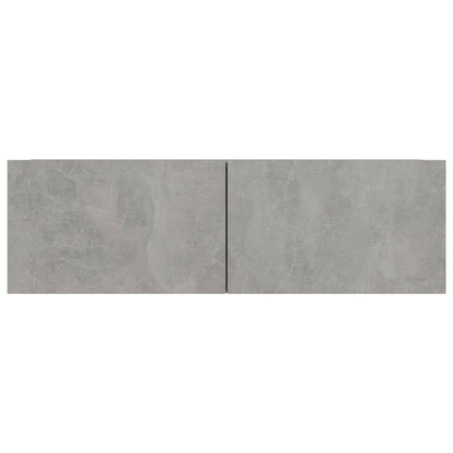 vidaXL Meubles TV 4 pcs Gris béton 100x30x30 cm Aggloméré