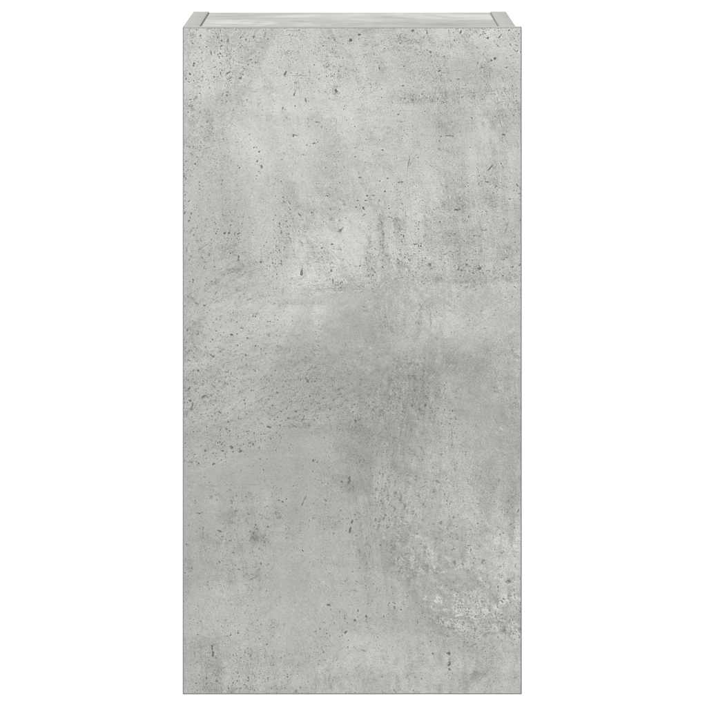 vidaXL Meuble TV 5 pcs Gris béton Aggloméré