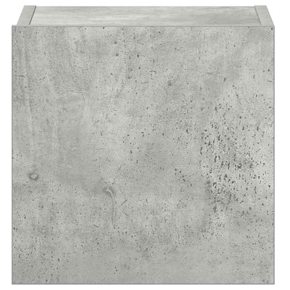 vidaXL Meuble TV 5 pcs Gris béton Aggloméré