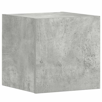 vidaXL Meuble TV 3 pcs. Gris béton Bois d'ingénierie