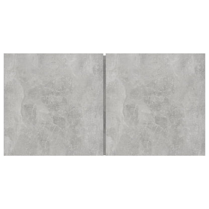 vidaXL Ensemble meuble TV 6 pcs Gris béton Aggloméré