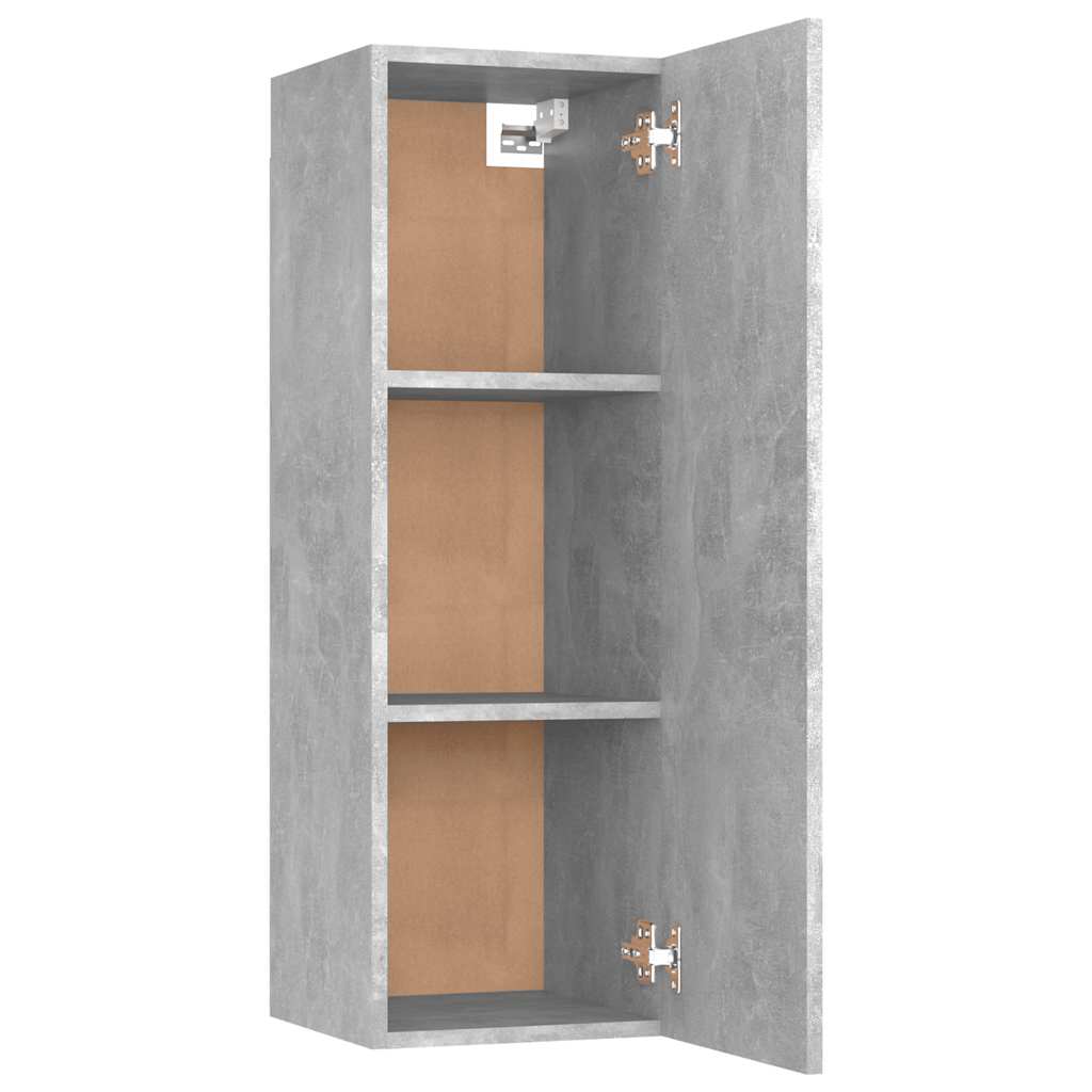 vidaXL Meuble TV 8 pcs Gris béton Aggloméré