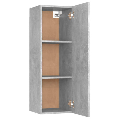 vidaXL Meuble TV 8 pcs Gris béton Aggloméré