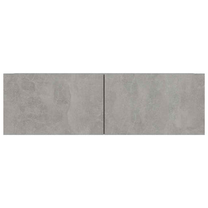 vidaXL Meuble TV 8 pcs Gris béton Aggloméré