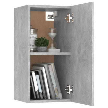 vidaXL Meuble TV 7 pcs Bois d'ingénierie Gris béton