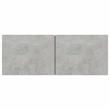 vidaXL Meuble TV 7 pcs Bois d'ingénierie Gris béton